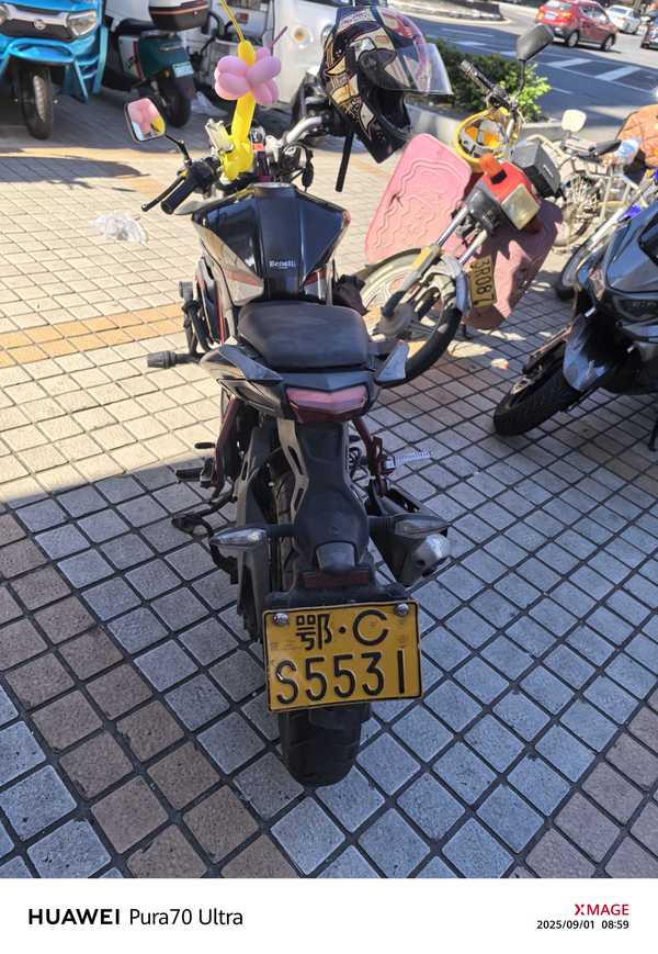 二手贝纳利红宝龙 TNT150i