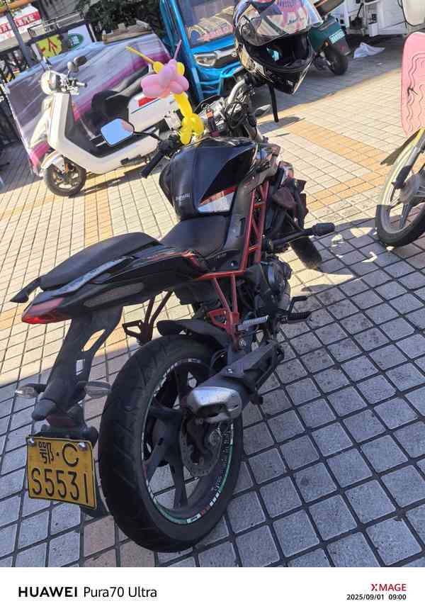 二手贝纳利红宝龙 TNT150i