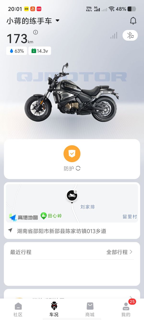 二手QJMOTOR闪500S