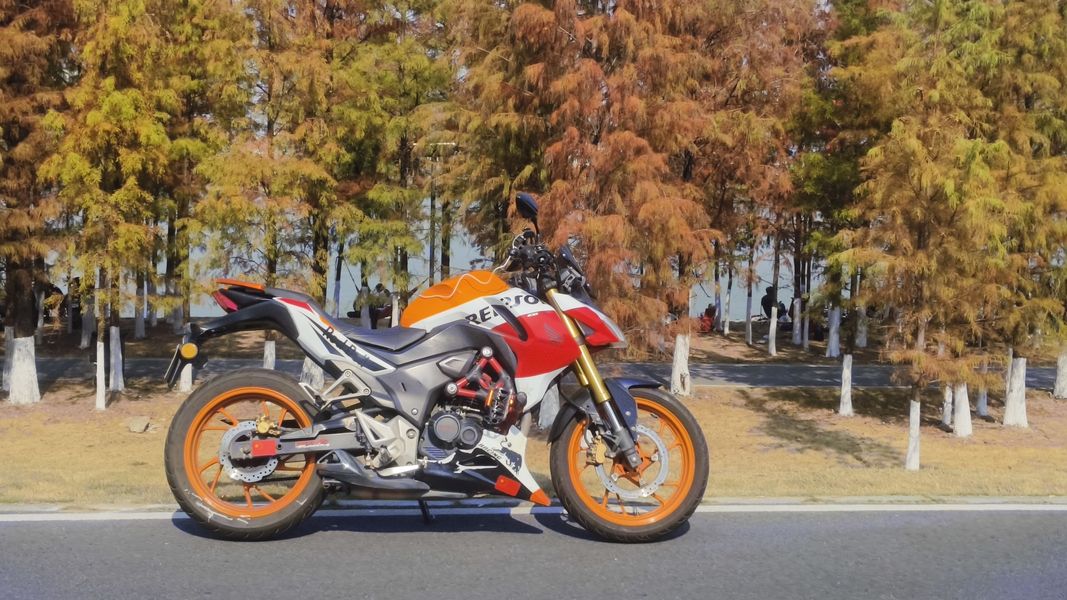 二手五羊本田CB190R 暴锋眼