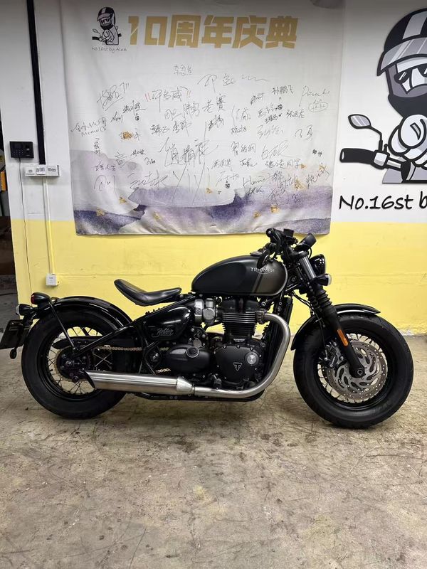 二手凯旋Bonneville Bobber