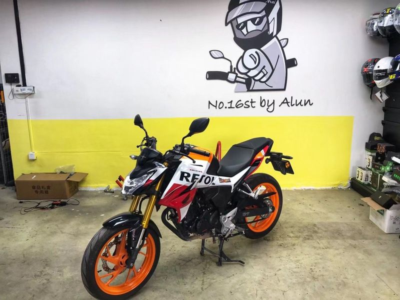 二手五羊本田CB190R 暴锋眼