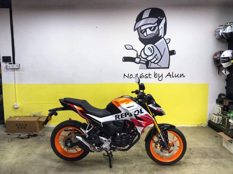 二手五羊本田CB190R 暴锋眼