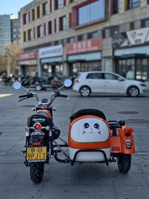 二手现代小铃童边三轮