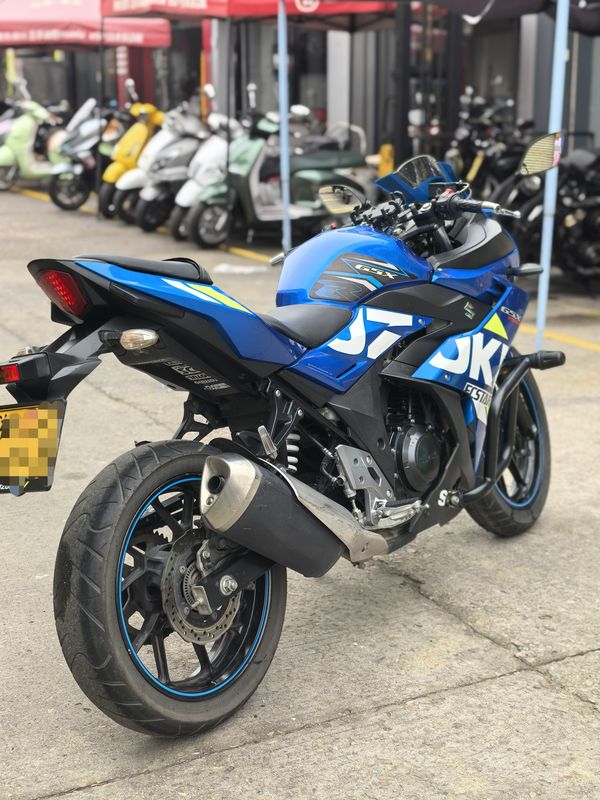 二手豪爵铃木GSX250R