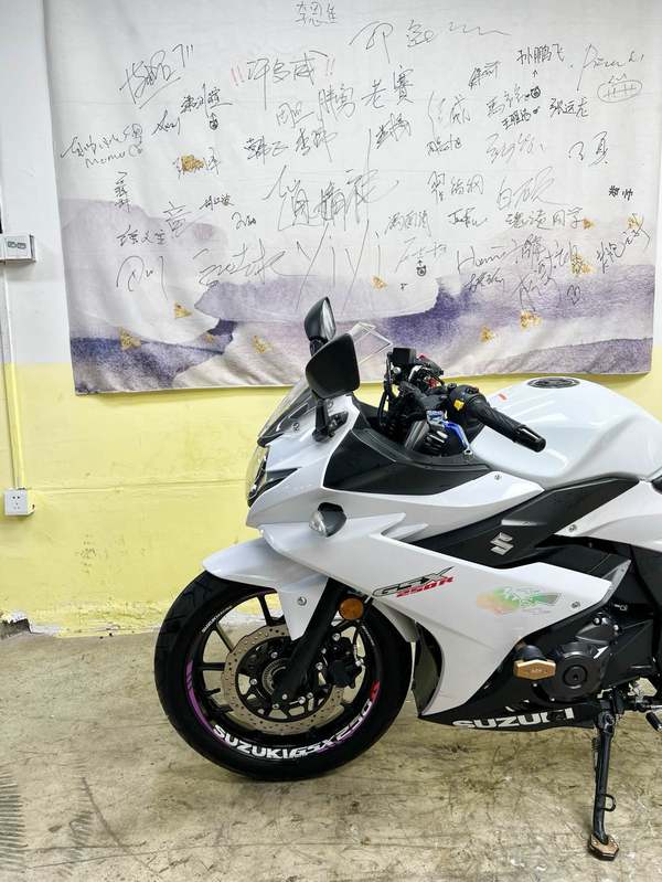 二手豪爵铃木GSX250R