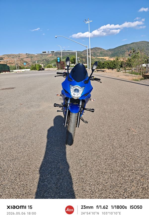 二手济南铃木极客飒 Gixxer 155