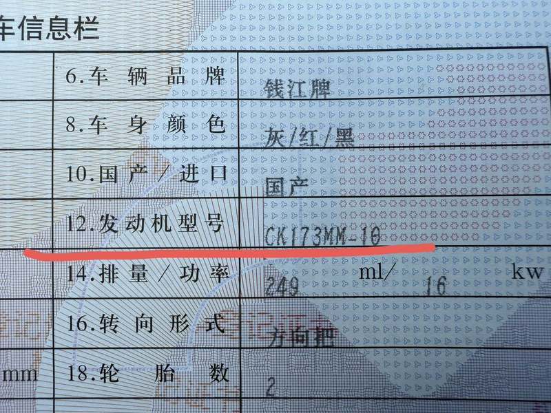 二手QJMOTOR鸿250
