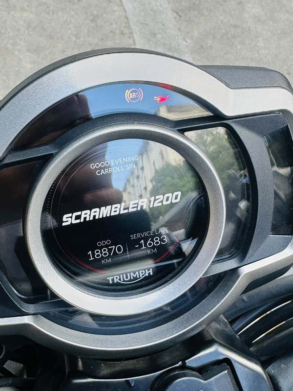 二手凯旋Scrambler 1200