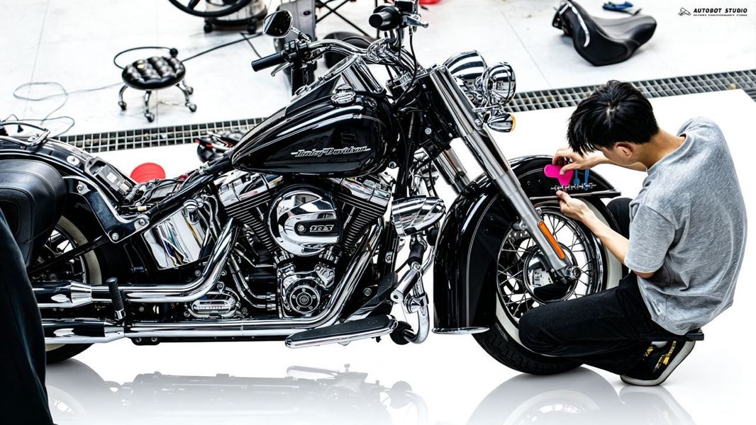 二手哈雷戴维森豪雅软尾Softail Deluxe