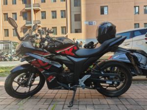 二手济南铃木极客飒 Gixxer 155
