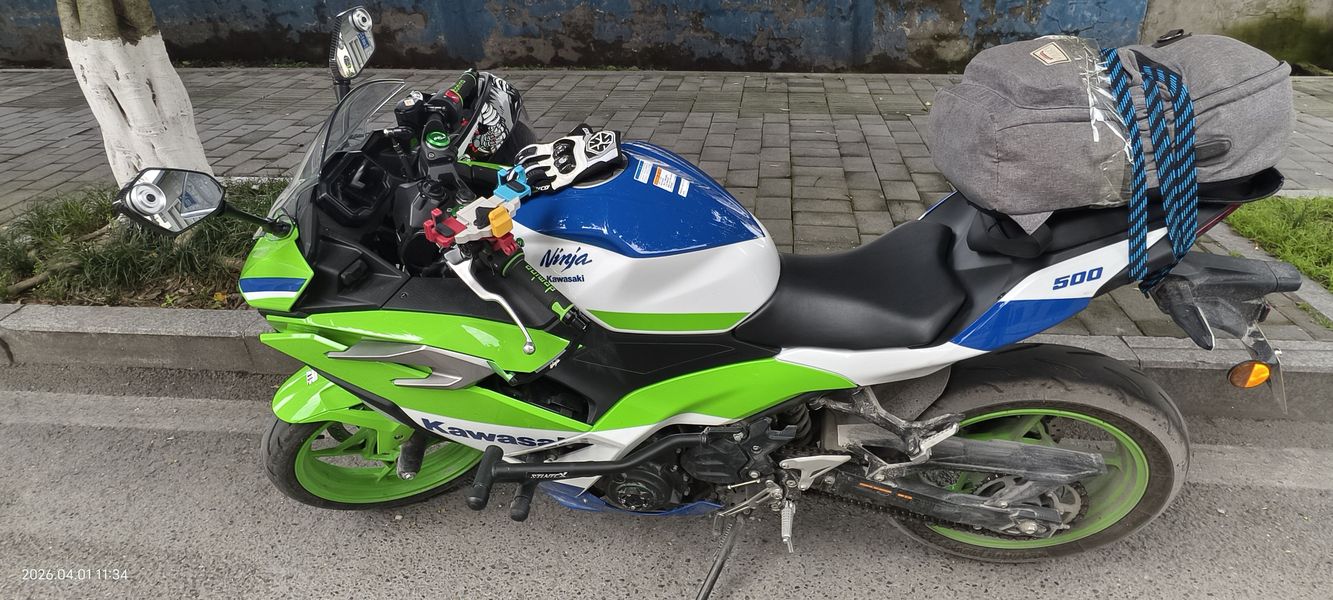 二手川崎Ninja 500
