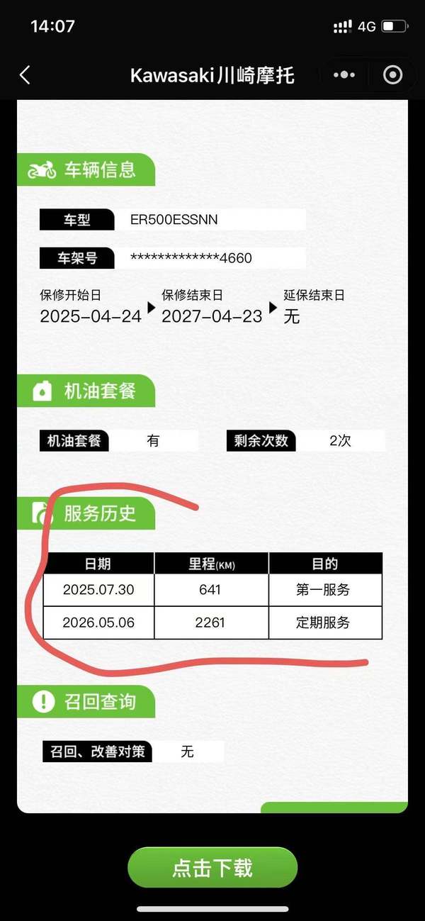 二手川崎Z500