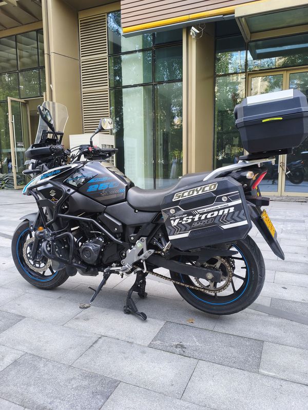二手豪爵铃木DL250