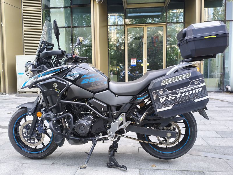 二手豪爵铃木DL250