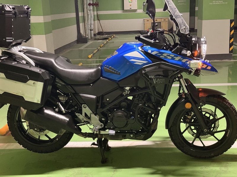 二手豪爵铃木DL250