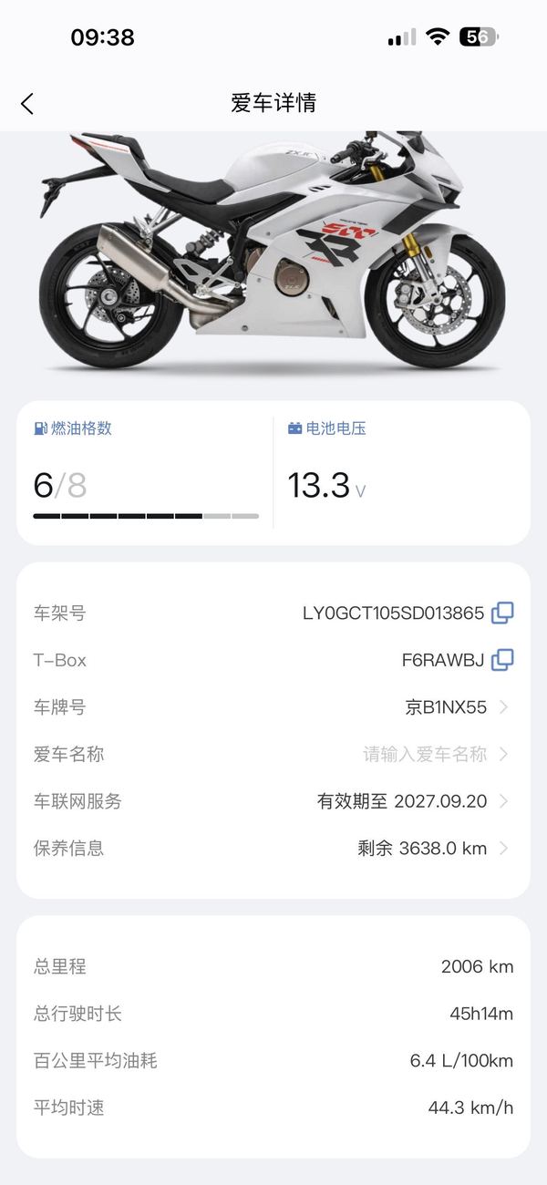 二手张雪机车500RR