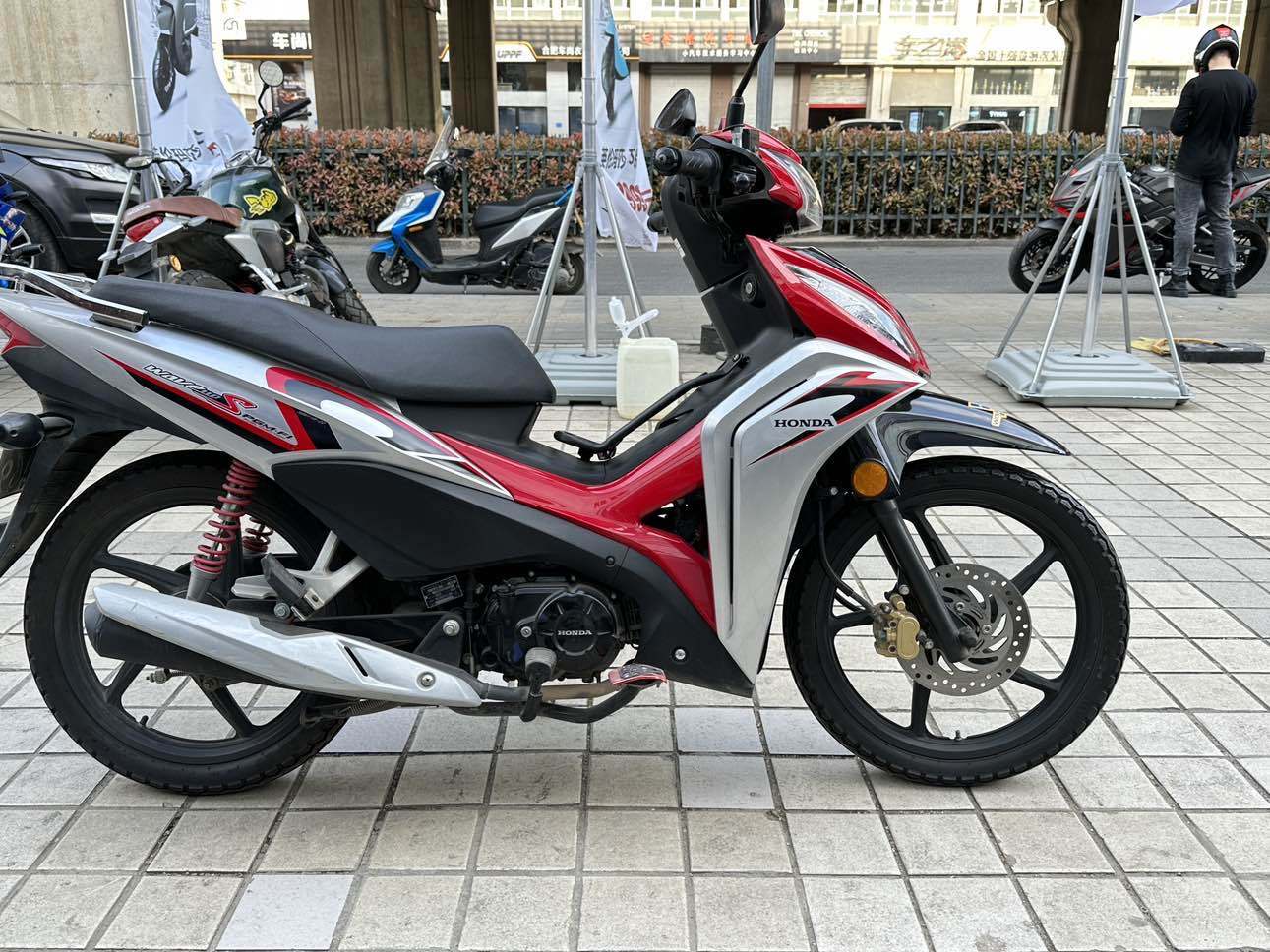 二手摩托车新大洲本田 Wave110