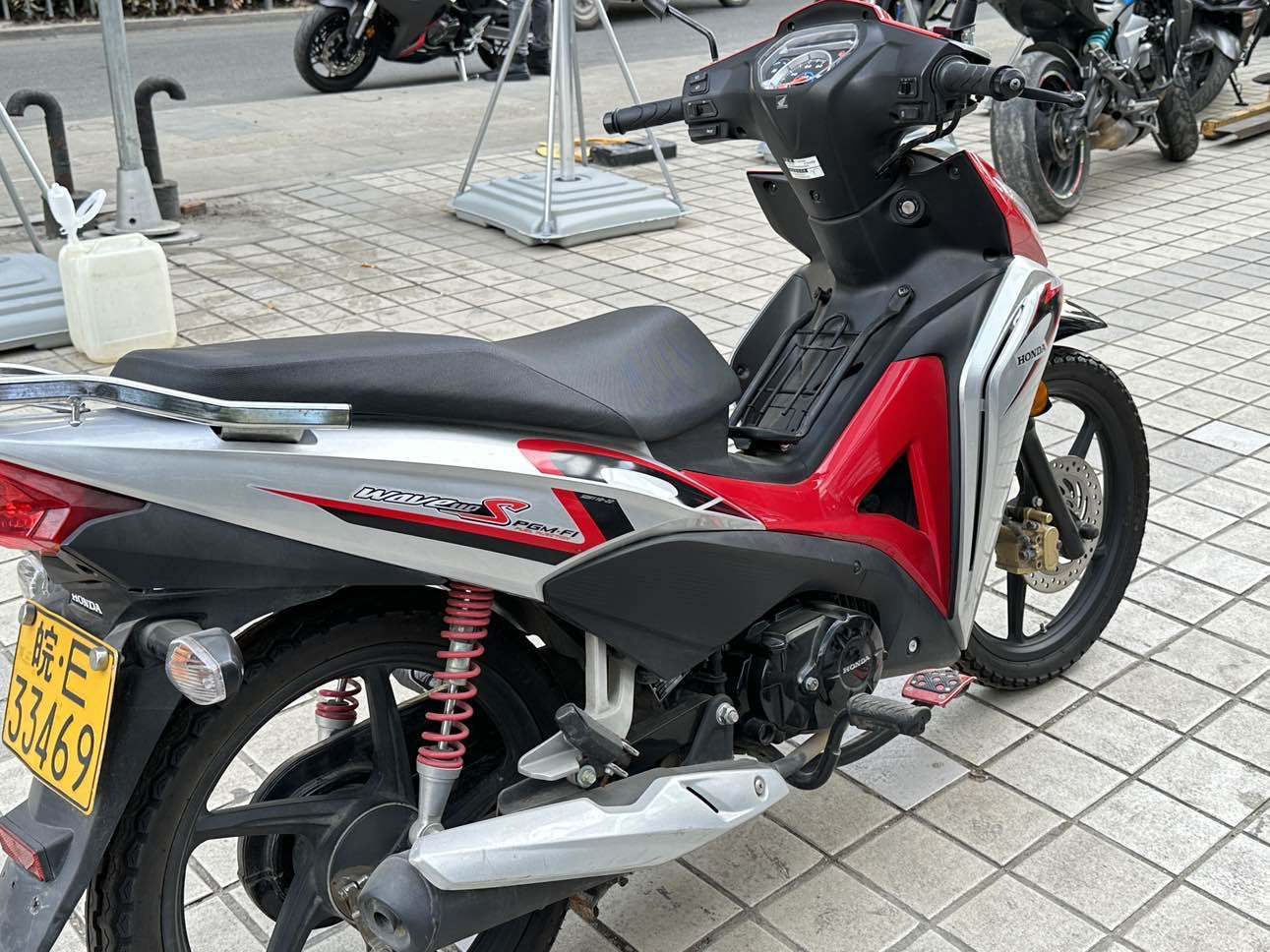 二手摩托车新大洲本田 Wave110