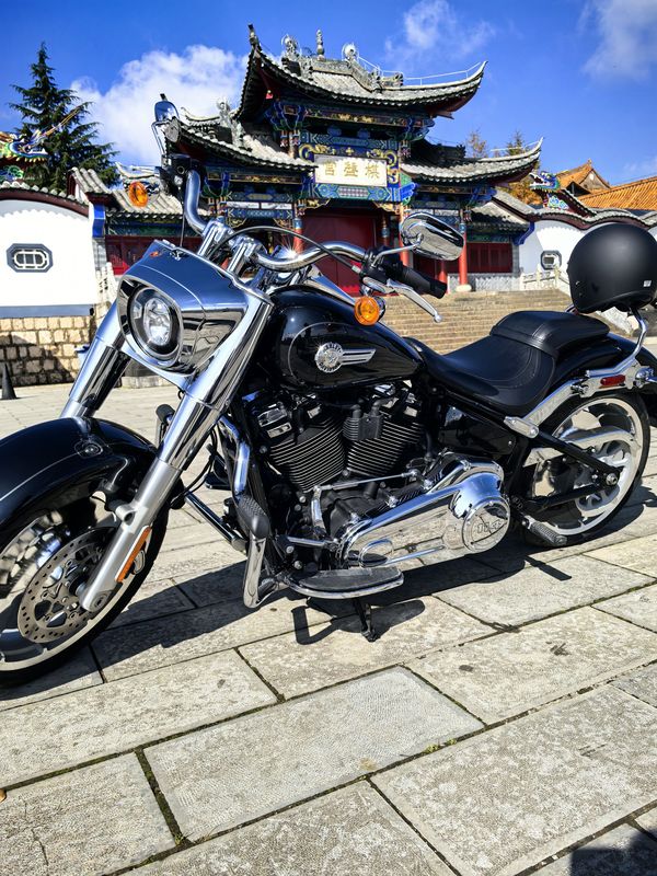 二手哈雷戴维森肥仔 Fat Boy