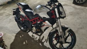 二手贝纳利红宝龙 TNT150i