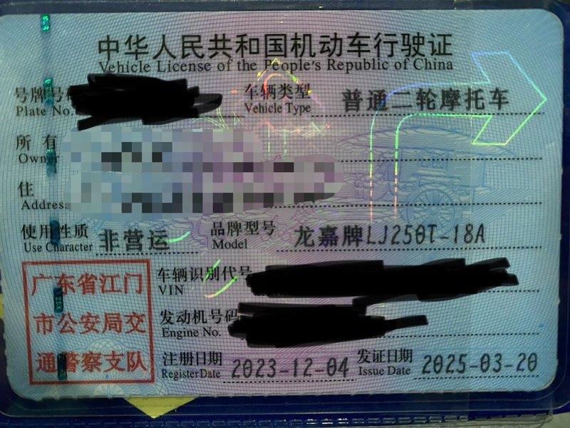 二手龙嘉XDV 250Si