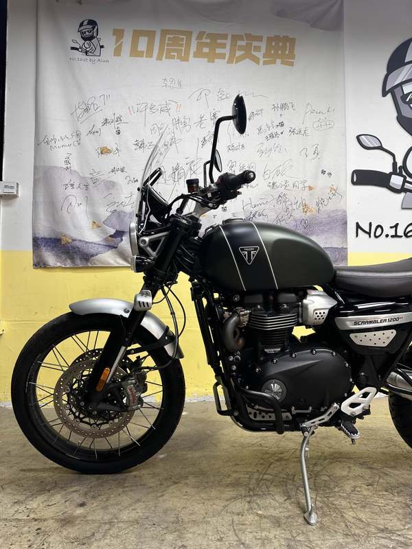 二手凯旋Scrambler 1200