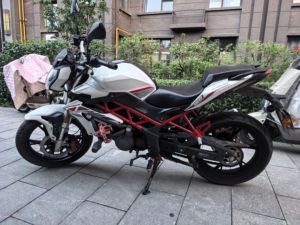 二手贝纳利红宝龙 TNT150i