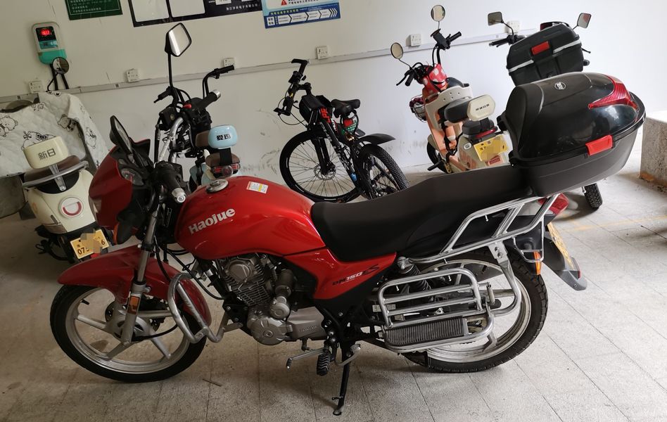 二手豪爵喜冠HJ150-2C