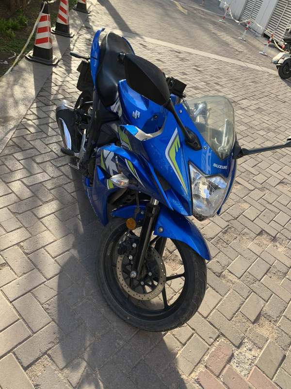 二手济南铃木极客飒 Gixxer 155