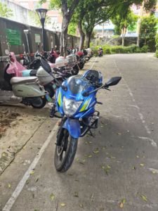 二手济南铃木极客飒 Gixxer 155