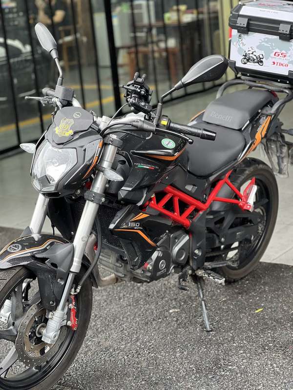 二手贝纳利红宝龙 TNT150i
