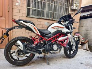 二手贝纳利红宝龙 TNT150i