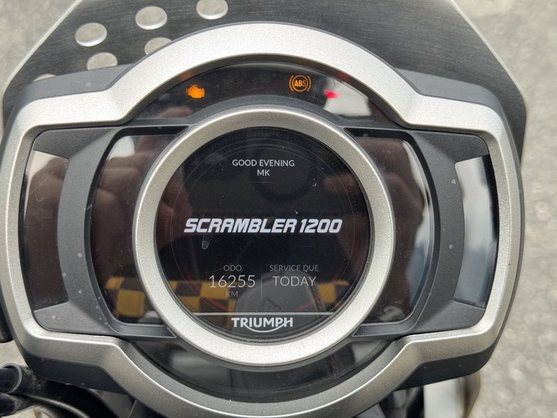 二手凯旋Scrambler 1200