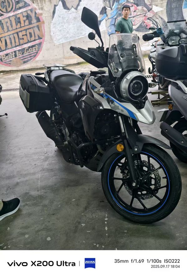 二手豪爵铃木DL250