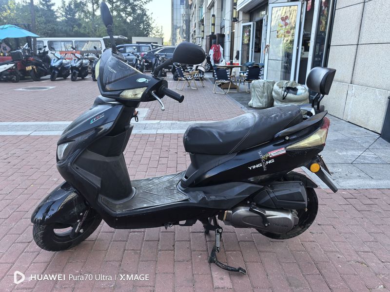 二手银钢侠霍克YG125T-30