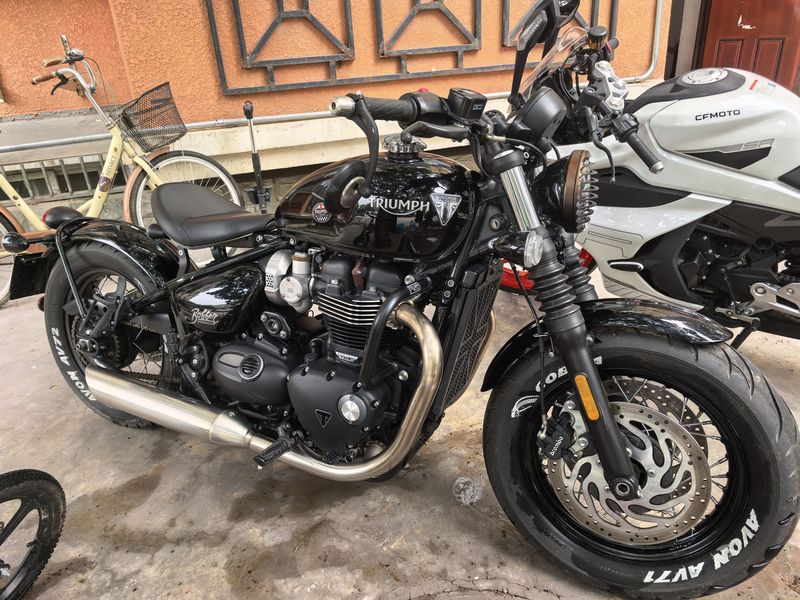 二手凯旋Bonneville Bobber