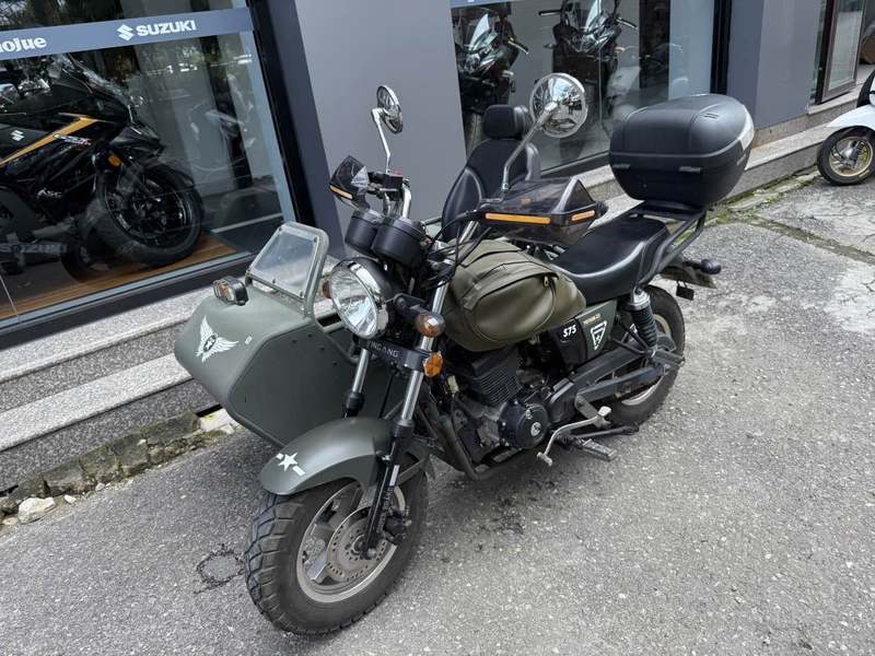 二手银钢船型边三YG150B-23
