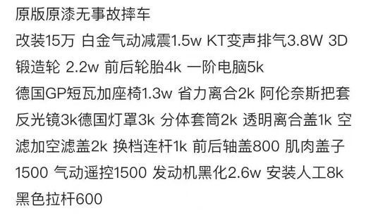 二手哈雷戴维森突破者 Breakout