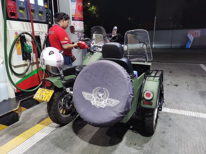 二手大地鹰王大太子边三轮 DD400B