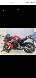 二手宗申阿普利亚GPR150R