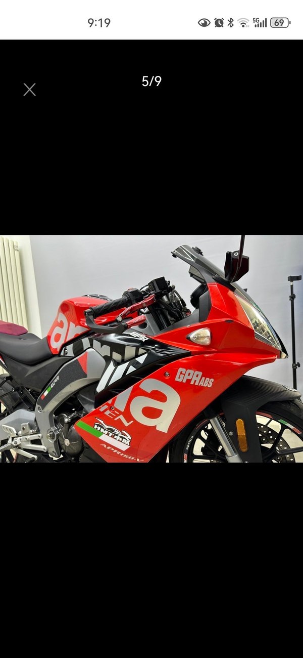 二手宗申阿普利亚GPR150R