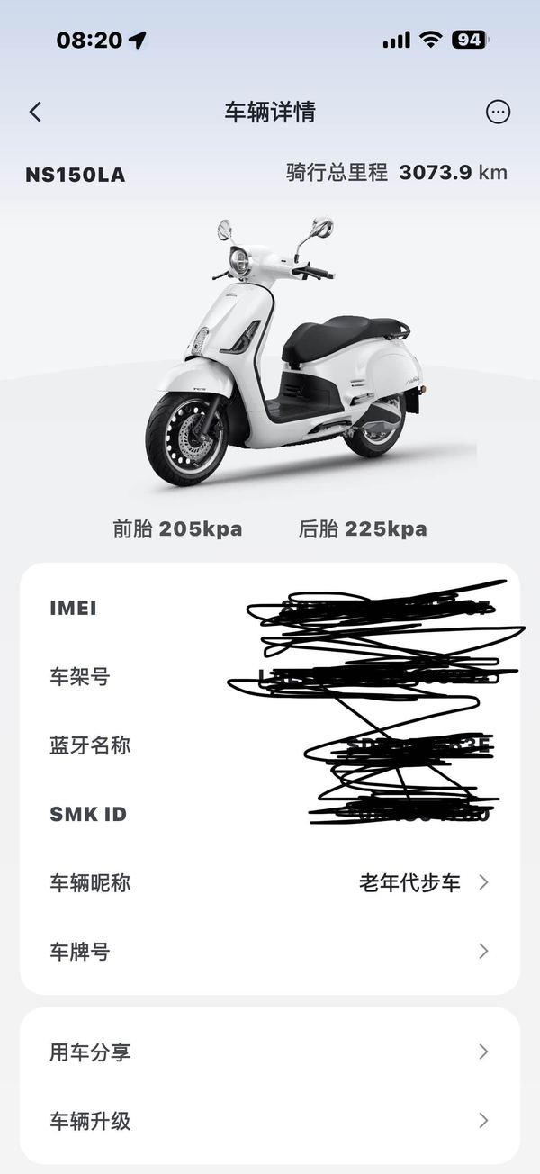 二手新大洲本田NS150LA