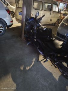 二手济南铃木极客飒 Gixxer 155