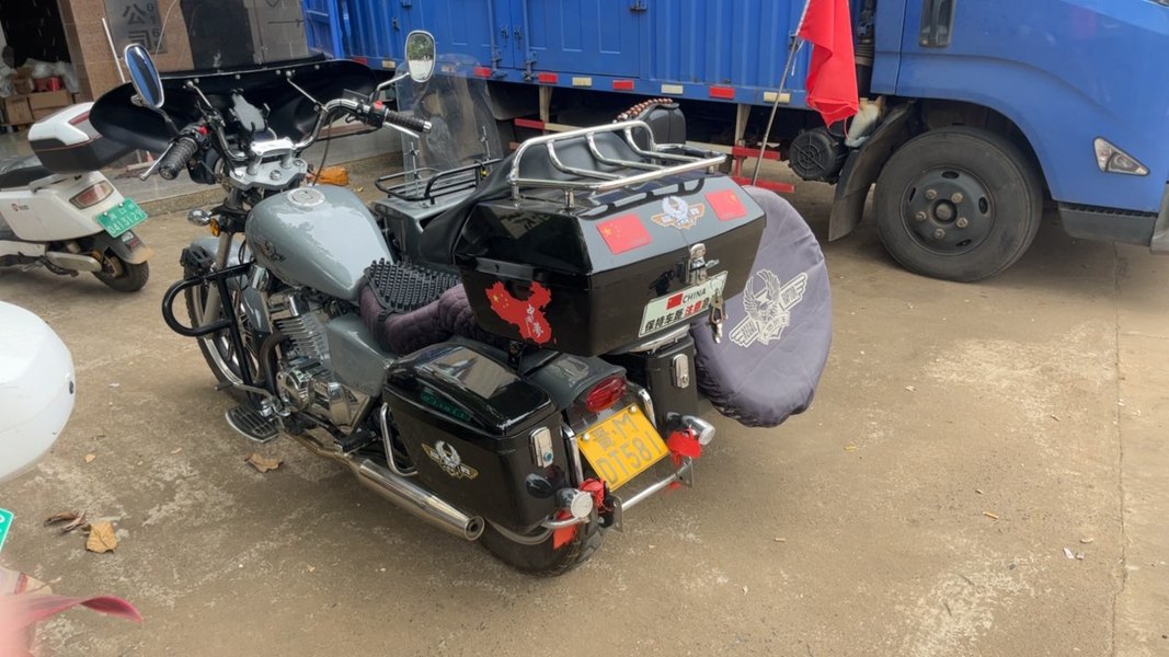 二手大地鹰王大太子边三轮 DD400B