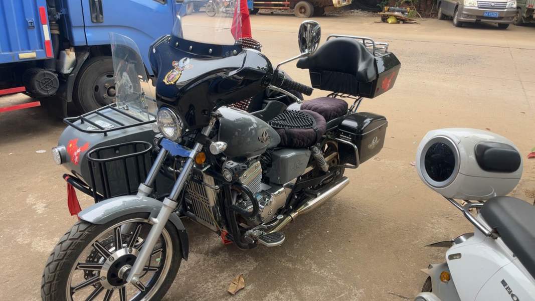 二手大地鹰王大太子边三轮 DD400B