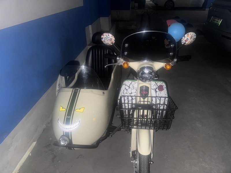 二手嘉陵CoCo 边三轮