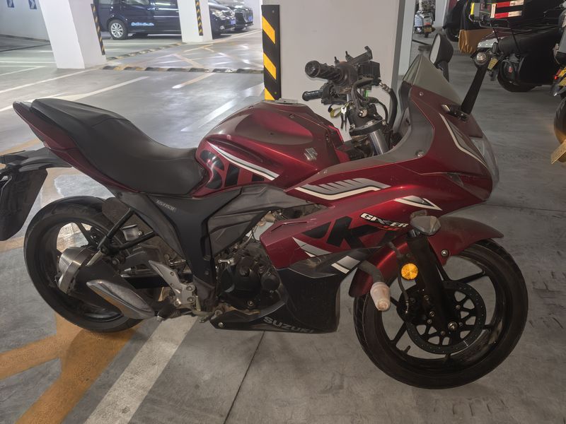 二手济南铃木极客飒 Gixxer 155