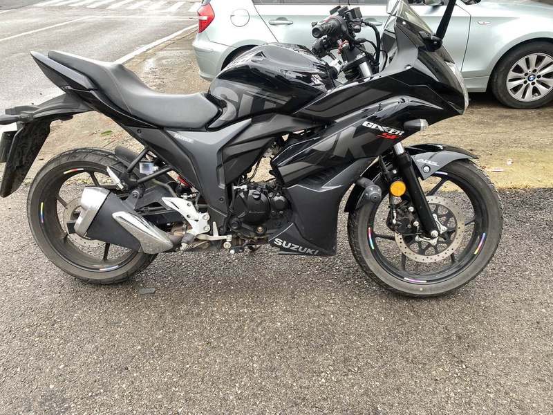 二手济南铃木极客飒 Gixxer 155