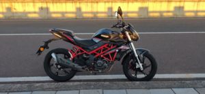 二手贝纳利红宝龙 TNT150i